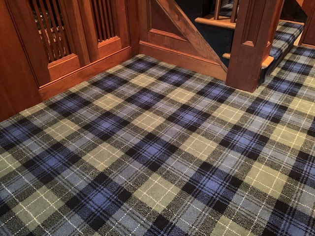 plaid carpet - scottish tartan carpet